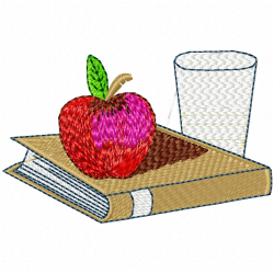 School Embroidery Design 2